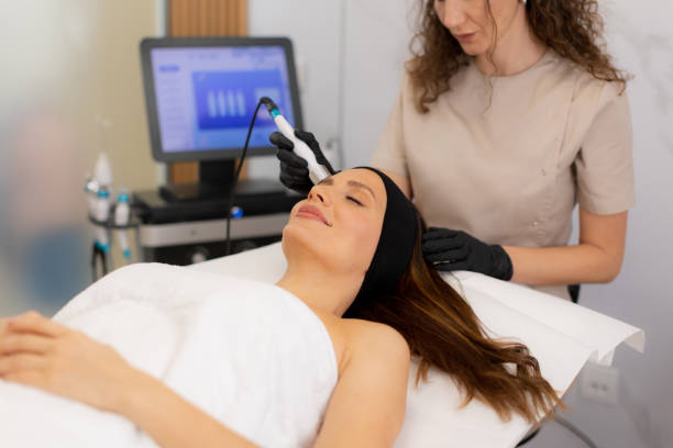 istock Revitalizing skin treatment that clears pores and deeply hydrates in a serene spa setting 2196912967