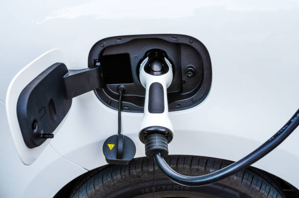istock Electric vehicle charging gun 2196913791