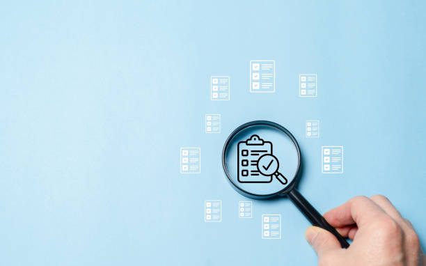 istock Concept of certificate management, auditing, standardization and approval of documents. 2196915855
