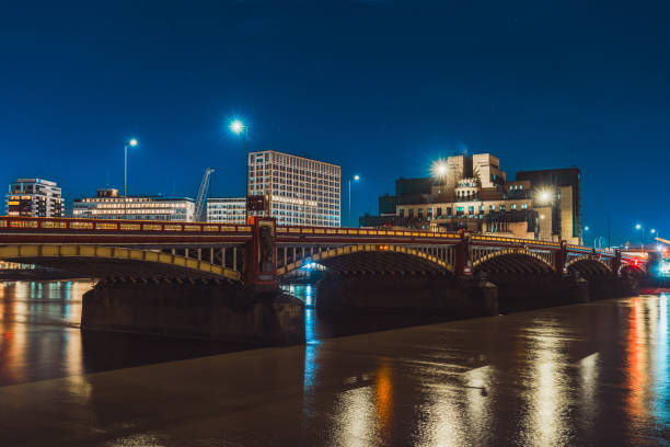 Lambeth Bridge Thames River London England Europe