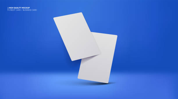 istock High quality vector business card mockup for your design template. Blank empty credit card or business card template. 2196919939