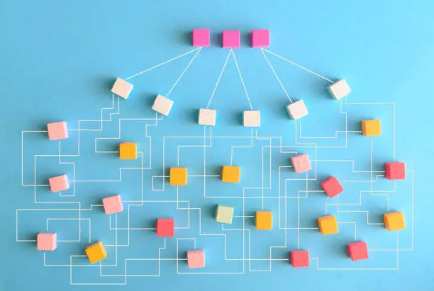 Complex Org Map Free image organization chart Stock Photos & Pictures | FreeImages