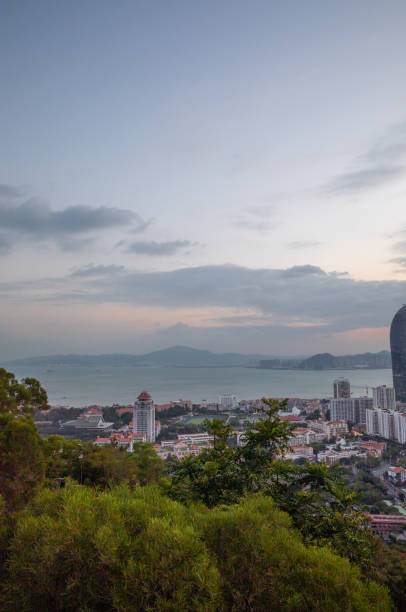 Xiamen land change building
