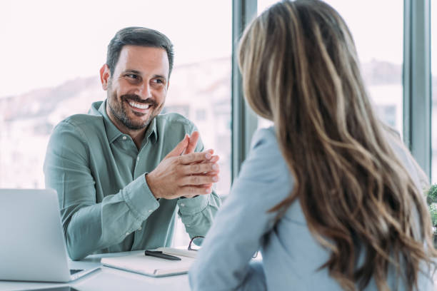 istock Business partners in meeting. 2196928541
