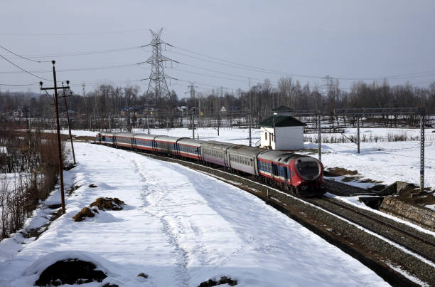 Kashmir Train Services a part of Northern Railways India offers mesmerizing view during the snowfall in winters. It is the perfect winter destiny to be explored for travel enthusiasts who want to see nature in perfect harmony with the modernization.