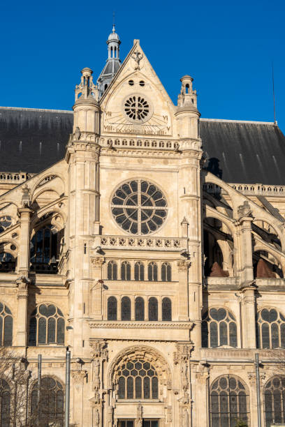 istock Magnificent medieval architecture stands proud under a bright blue sky 2196931079