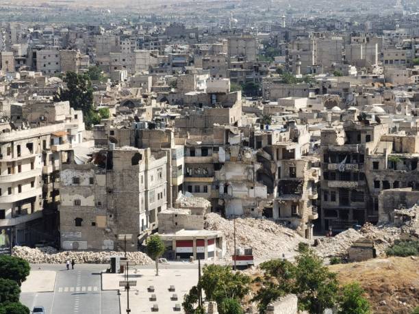 istock The Aleppo castle in Aleppo city in Syria 2196943978