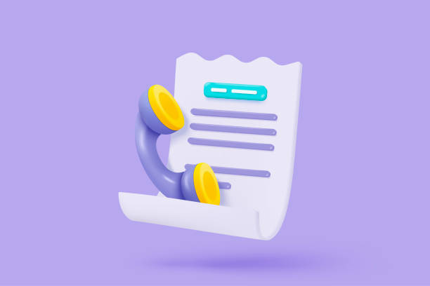 istock 3d pay money with mobile phone banking online payments concept. Easy bill payment transaction on the smartphone. Mobile with financial paper on background. 3d bill payment vector icon illustration 2196952773