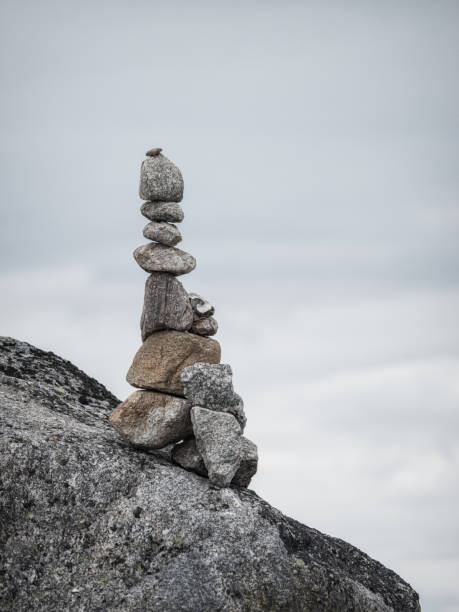 istock Cairn stones in Norway 2196954684