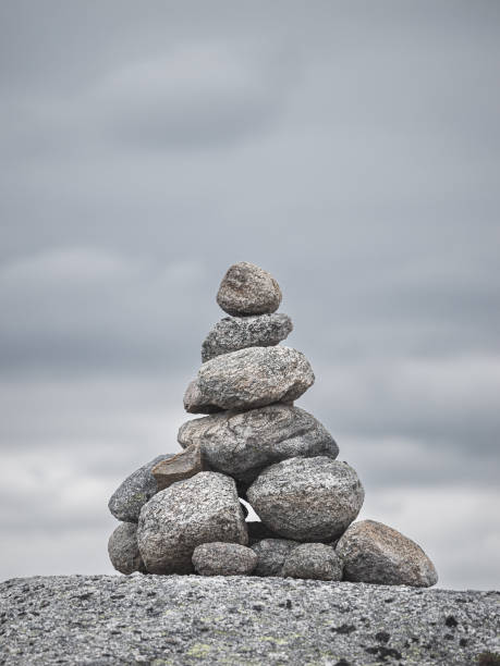 istock Cairn stones in Norway 2196954693