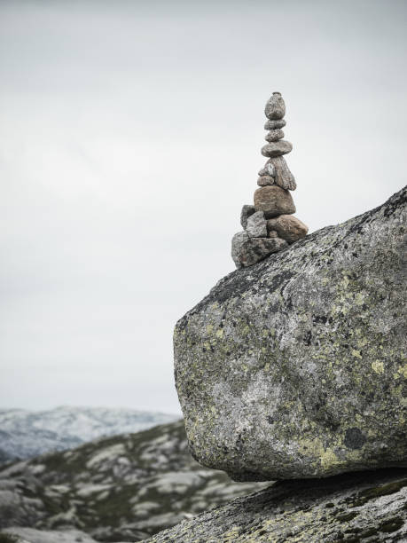 istock Cairn stones in Norway 2196954883