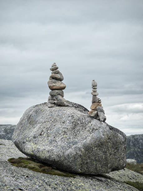 istock Cairn stones in Norway 2196954917