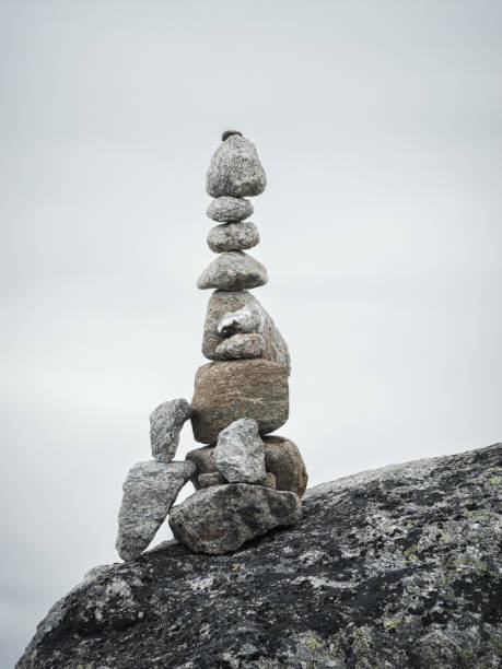 istock Cairn stones in Norway 2196954940