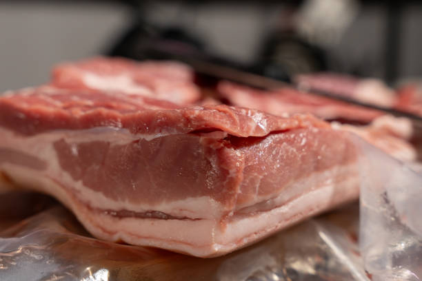 istock A piece of meat is on a table 2196956123