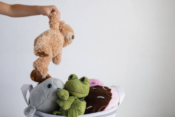 istock Baskets filled with toys and plush animals, encouraging recycling, reusing, and a sustainable lifestyle. 2196957853
