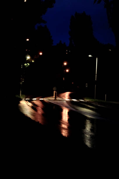 istock A street at night lit by city lanterns 2196963965