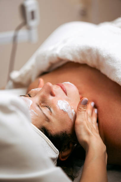 istock Modern skin care treatment in beauty spa 2196964722