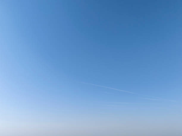 A clear blue sky with soft clouds creates a serene atmosphere. Perfect for backgrounds or nature-themed projects.
