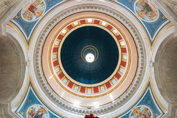 Dome of the West Virginia State Capitol in Charleston West Virginia USA