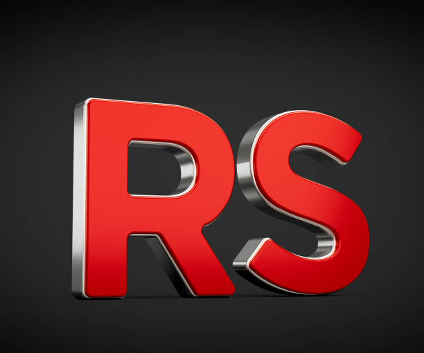 istock Bold Vibrant Red Rupee Rs Currency Symbol With Sleek Metallic Gleam 3D Illustration 2196972825