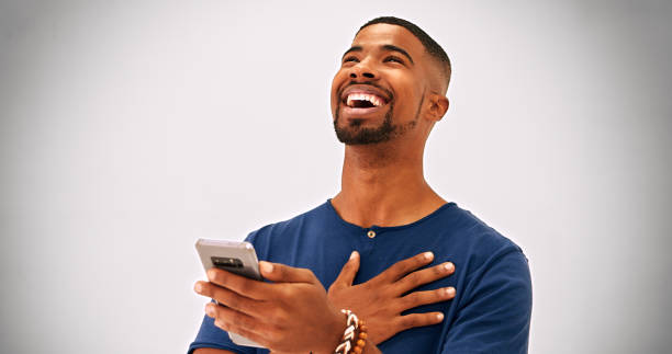 istock Young African American person plays online game 2196974962