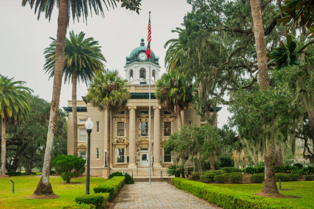 The Historic Brunswick Courthouse in downtown Brunswick, Georgia, USA.