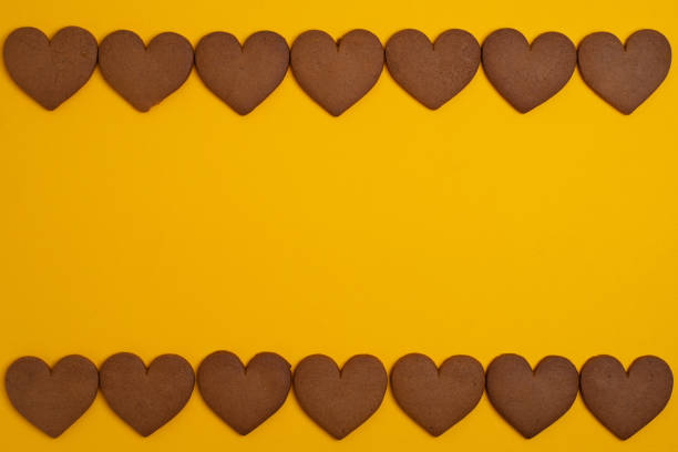 copy space Beer Fest Dirndl in blue white with gingerbread heart. Shopping background.