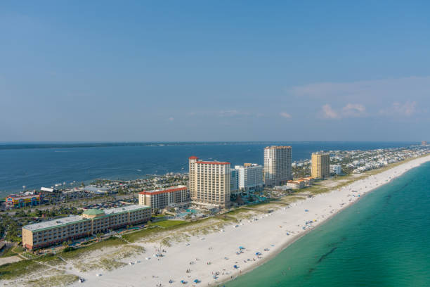 istock Aerial view of Pensacola Beach 2196981592