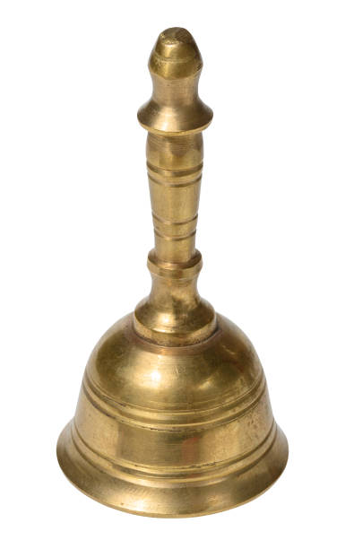 istock Copper bell on isolated background, close up 2196988547