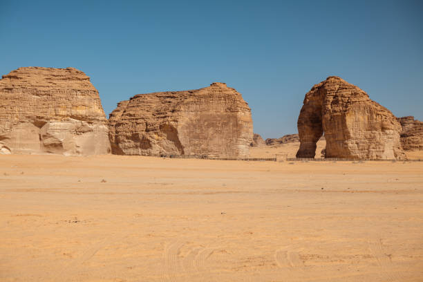 istock Elephant Rock in AlUla, Saudi Arabia Iconic Desert Landmark 2196990754