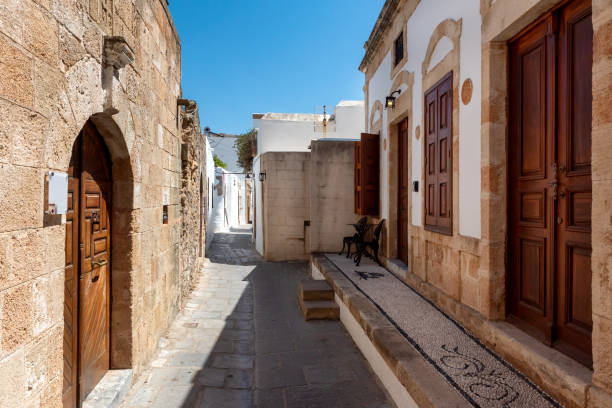 istock Lindos town in Rhodes, Greece 2196991668