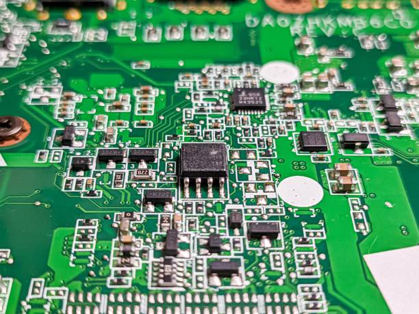 istock close up view of the electronic components on a laptop motherboard 2196997474