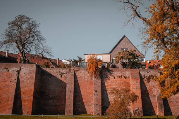 istock City landscape - traditionals building exteriors on German streets 2196999992