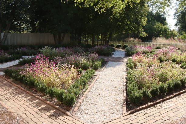 istock Small Garden In Colonial Williamsburg, Virginia 2197002754