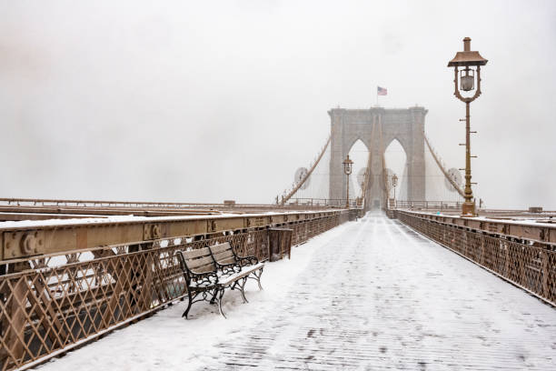 istock Brooklyn Bridge on a Winter Morning 2197002783