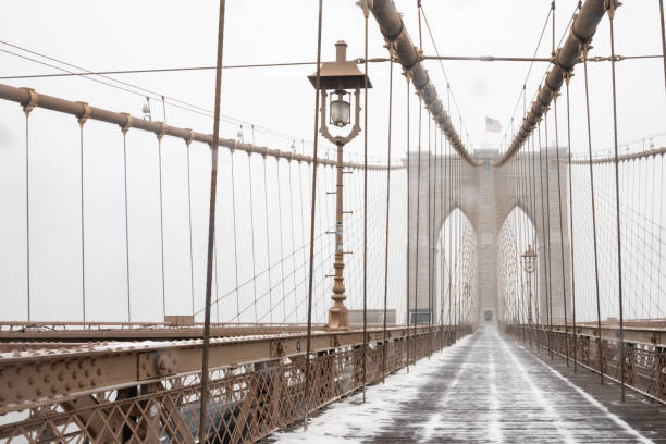 istock Brooklyn Bridge on a Winter Morning 2197002805