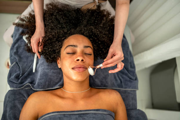 istock Relaxing Spa Facial Treatment 2197004470