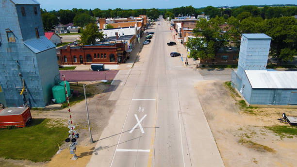 Small Town Main Street Rural America