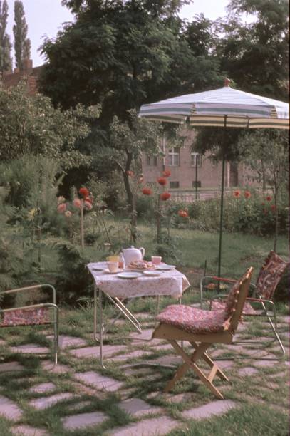 istock Afternoon coffee on the terrace 2197013217