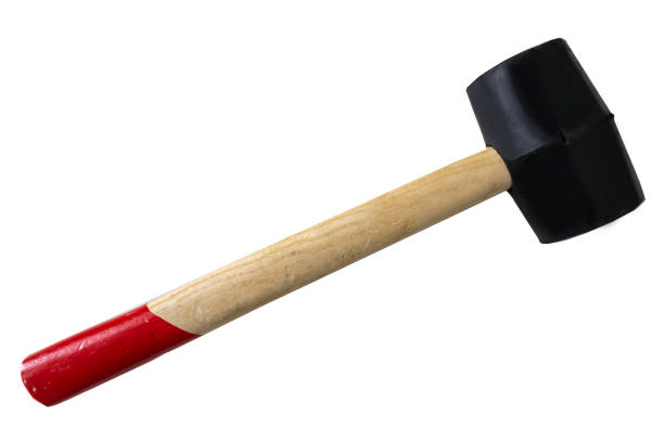 istock Tools and equipment hammer used in construction on white background 2197018810