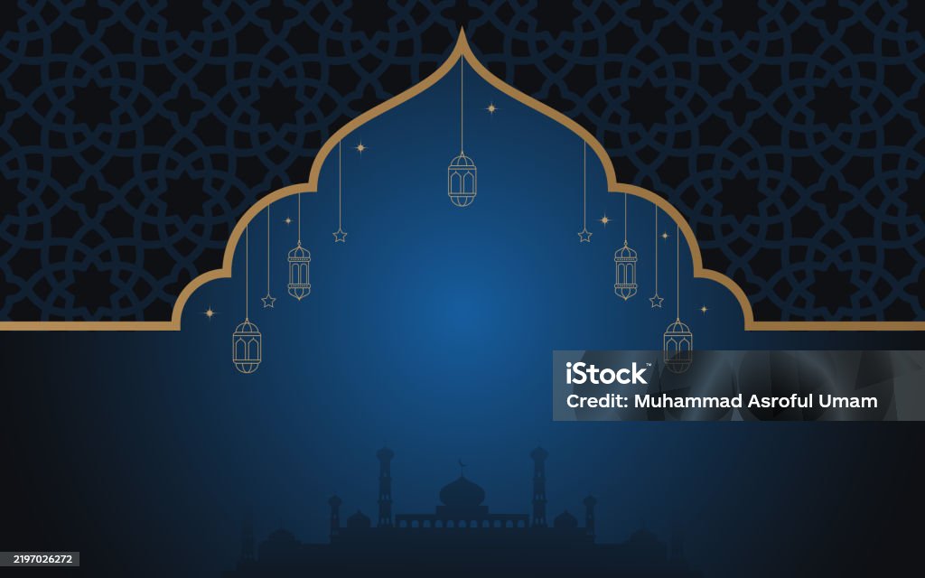 Islamic Ramadan Pattern Festive Islamic Ramadan Background Design With Elegant Patterns Stock ...