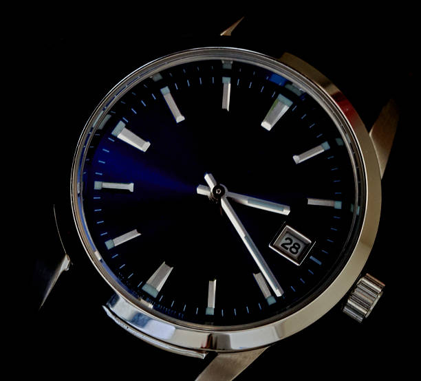 istock mechanical watches are lying on a shelf in a store 2197037579
