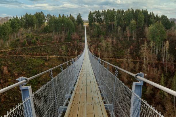 istock Geierlay suspension bridge almost 400m long and 100m deep 2197037925