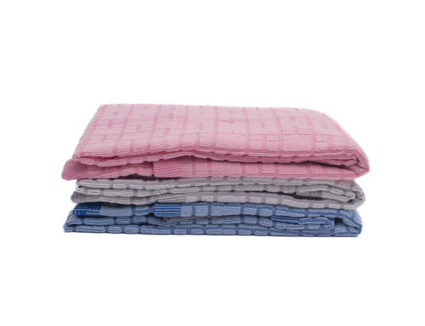 istock towels isolated on white background 2197039055