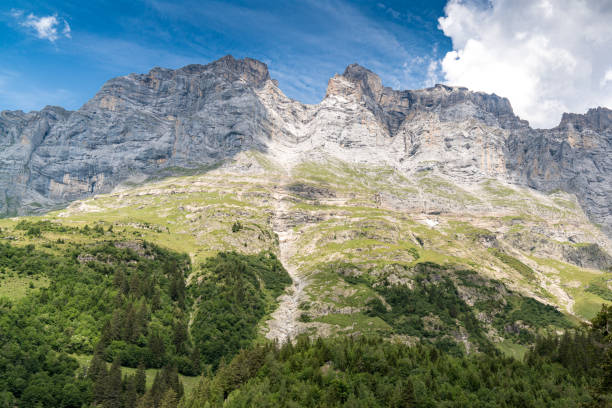 istock A mountain with a green hillside in Swiss 2197050880