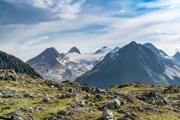 istock A mountain range in the Switzerland with snow and ice on the peaks 2197052447