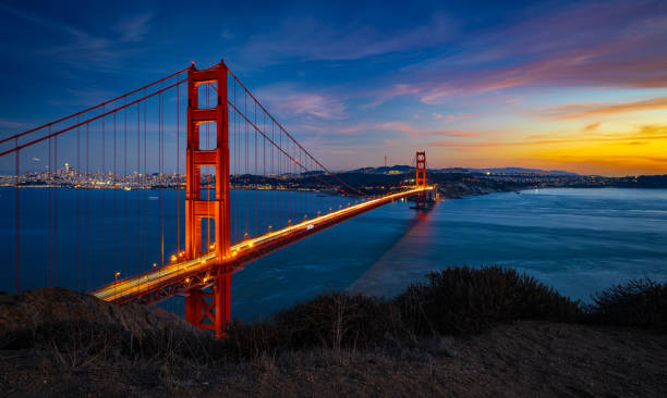 istock Golden Gate Bridge San Francisco Sunset View 2197052516