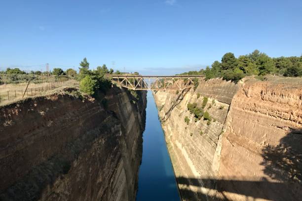 istock The canal of Corinth 2197053967