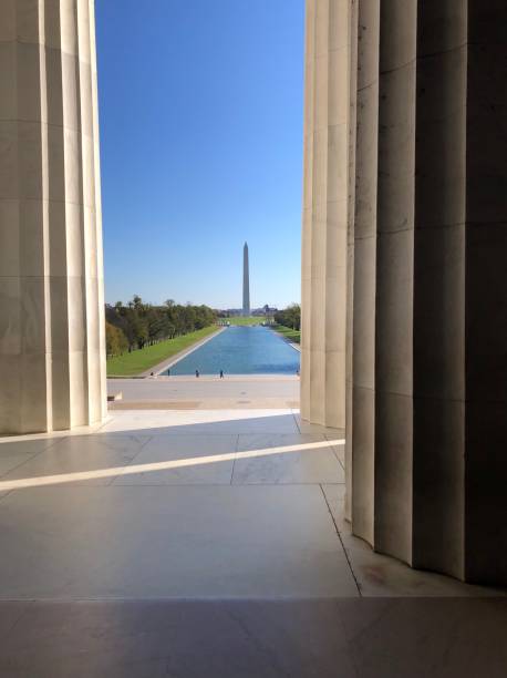 istock Behind Colums in Lincoln’s Memorial 2197060297