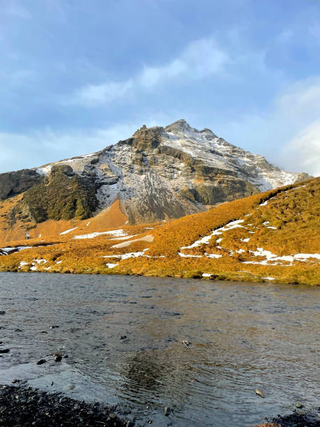 istock Stunning Icelandic snowcapped mountains 2197063236